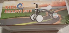 Kids Balance Bike Black, for