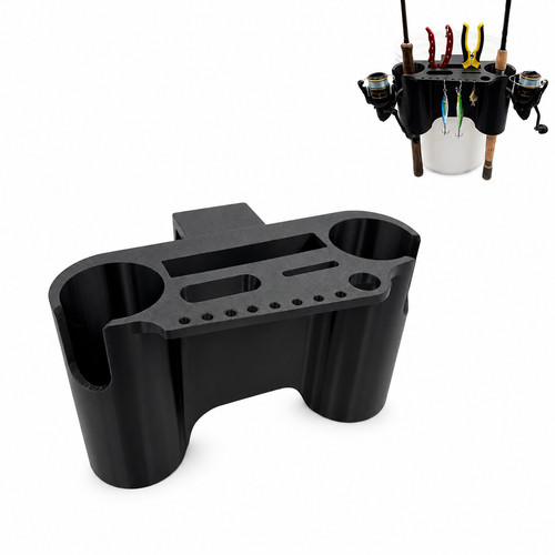 Bucket fishing rod holder - rod,