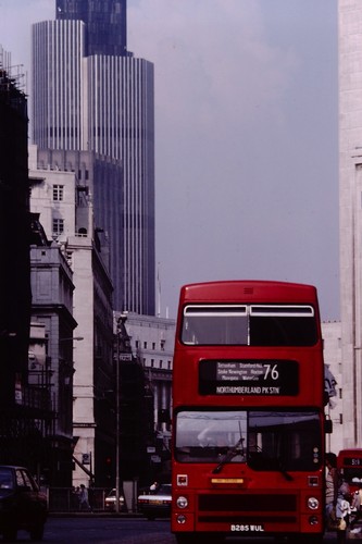 1980s original bus - original, slide
