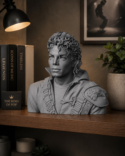 Michael jackson bust statue - bust,