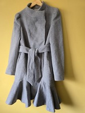 Coast Grey Wool Blend Coat
