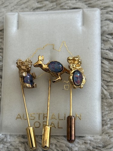 Australian opal stick pins - stick, 2