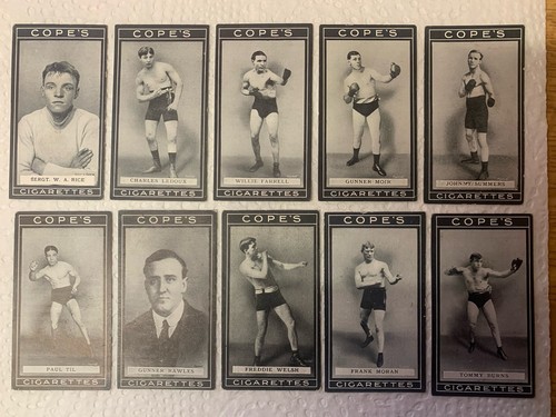 Cigarette cards cope bros - cigarette, co