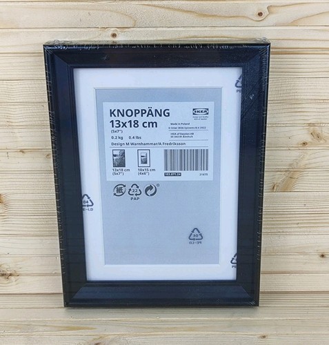 Ikea knoppang black picture - black,
