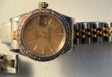 Ladies Rolex Datejust Diamonds :bezel Material Diamond Dial Dimensions 26mm 