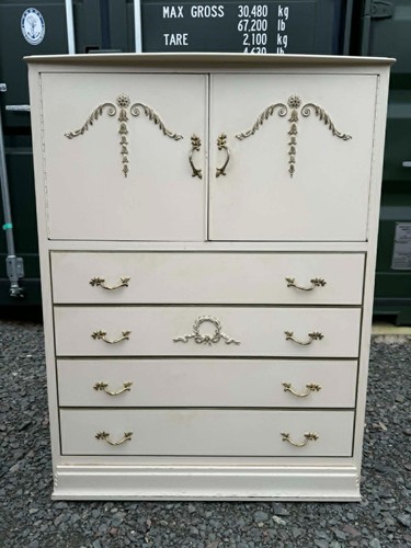 Custom painted upcycled