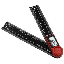 2 in 1 Folding Digital Protractor LCD Angle Finder Ruler 360° Protractor Gauge