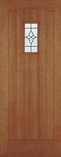 HARDWOOD COTTAGE GLAZED 1L EXTERNAL DOOR
