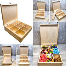 Wooden Tea/Jewelry Box with