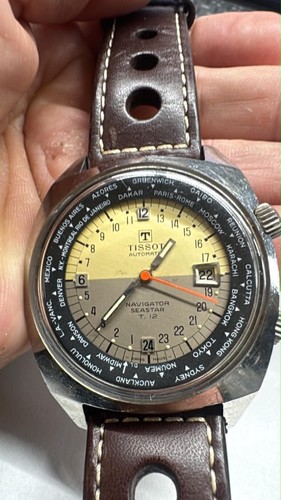 Vintage mens tissot navigator - mens,
