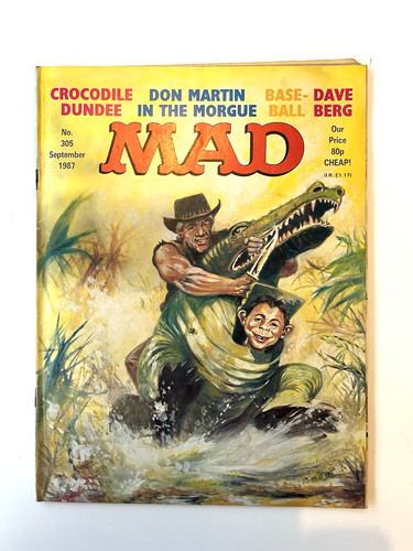 Mad magazine crocodile dundee - mad,