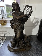 Bronze Statue of Orpheus A Figure Greek Mythology Museum Quality