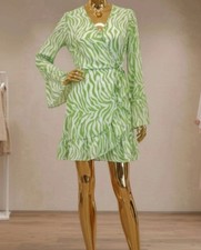 Mystic Threads Green Zebra