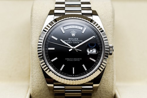 Rolex day date white gold - 40,