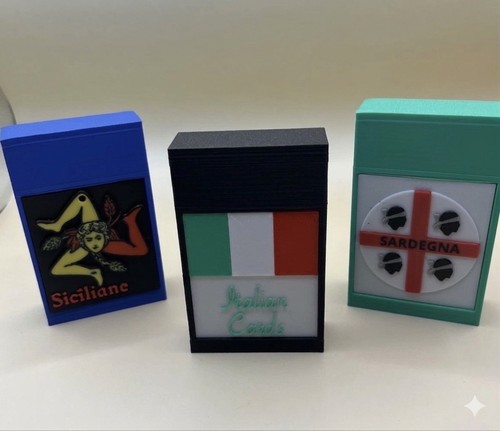 Italian card case playing - italian,