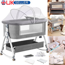 Baby Bedside Crib Sleeper Bassinet Safe Co-Sleeping Storage Bag Easy install UK