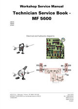 Massey Ferguson 5600 5610 Technician Service Manual Error Codes Wiring Diagram