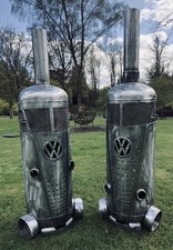 VW Logburner Fire Pit Outdoor