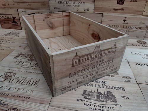 Wooden wine box crate - wine, ~