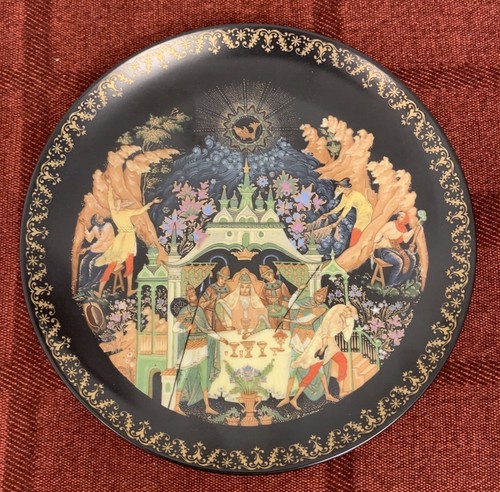 Palekh fifth plate - palekh,