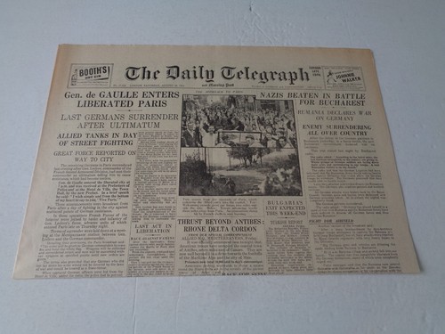 Ww2 wartime newspaper the - newspaper,