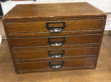 Vintage Table Top 4 Draw