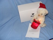 Steiff Christmas Santa Bear