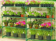 4 Tier Garden Greenhouse Steel