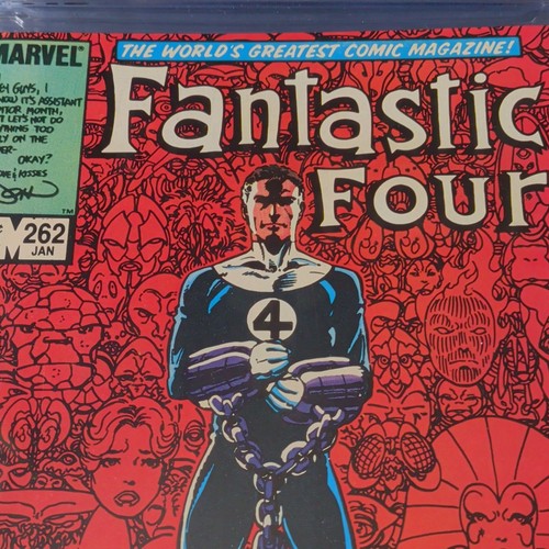 Fantastic four 262 cgc - four, 9.6