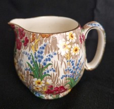 Royal Winton Chintz Marguerite - Gold Trim -  Milk Jug
