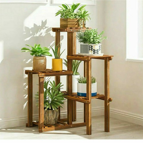 Adjustable 6tier wood - adjustable,