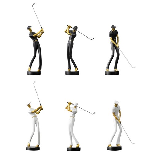 Golf figurine statue creative - statue,