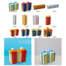 Diorama modern city building