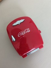 Vintage 1989 Coca Cola Stereo Cassette Player Refrigerator 