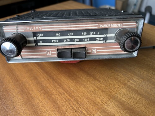 Philips valve car - valve, radio