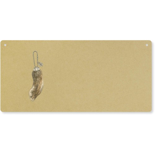 Lucky rabbit foot - foot', door