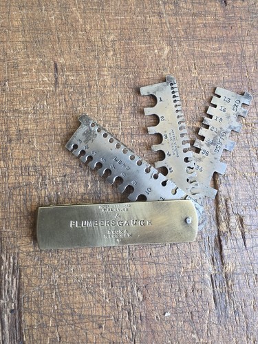 Buck hickman plumbers guage - buck,