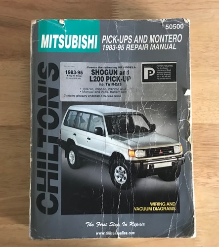 Chilton mitsubishi pajero - chilton's,