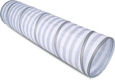 Grey Stripe Pop Up Play Tunnel