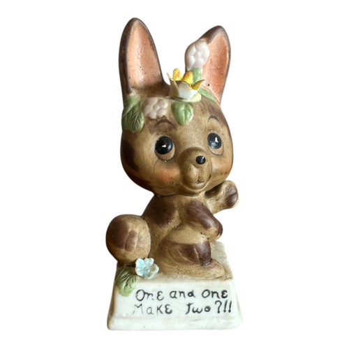 Vintage hand painted ceramic - hand,