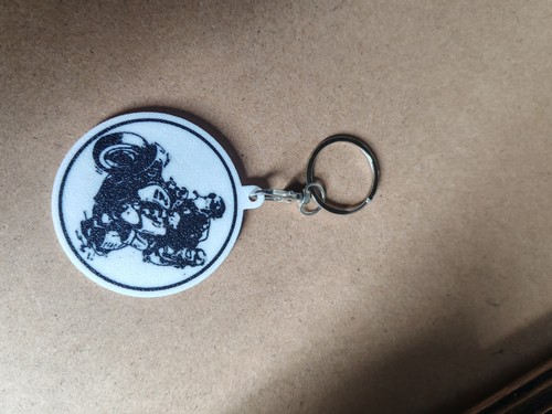 You get key rings - rings, lambretta