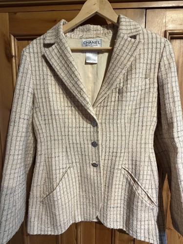 Chanel tweed blazer - chanel, vintage