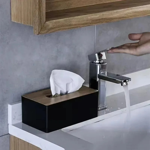 Luxury wooden tissue box - luxury, cover