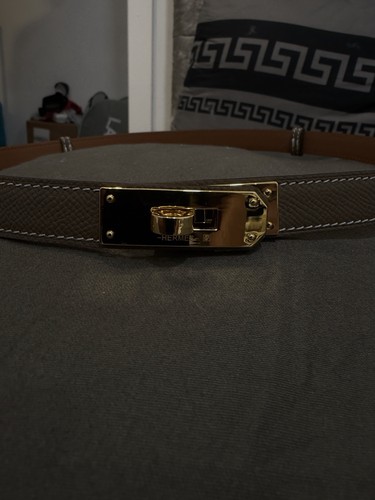 Hermes kelly belt étoupe - hermes,