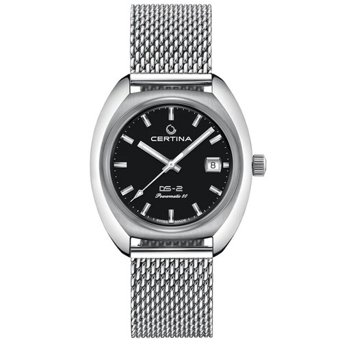 Certina auto 40mm black - ds-2,
