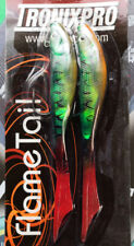 Tronixpro Mackerel Flame Tail Fishing Lures  - Two Lures Per Pack Ideal For Bass