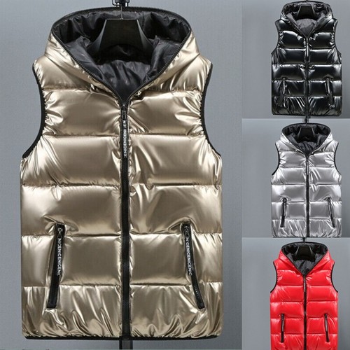 Men puffer waistcoat - puffer,