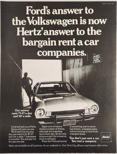 1970 print ford pinto - 1970,