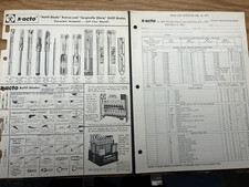 1971 acto products knife - x-acto,