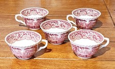 Set of 5 Mason's Vista Red